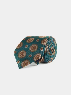 Alvaro Moreno Corbatas|Corbatas|CORBATA JACQUARD MF Verde