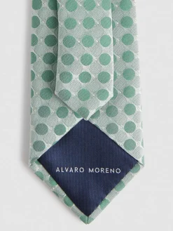 Alvaro Moreno Corbatas|Corbatas|CORBATA JACQUARD MF Verde