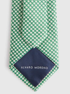 Alvaro Moreno Corbatas|Corbatas|CORBATA JACQUARD MF Verde