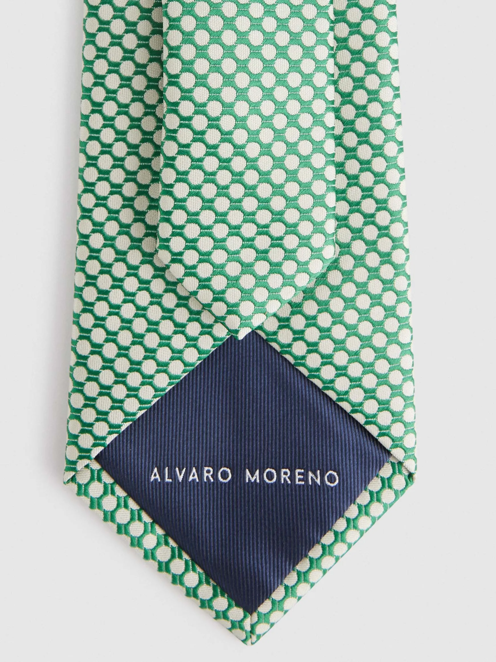 Alvaro Moreno Corbatas|Corbatas|CORBATA JACQUARD MF Verde