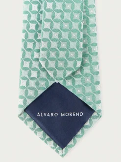 Alvaro Moreno Corbatas|Corbatas|CORBATA JACQUARD MF Verde