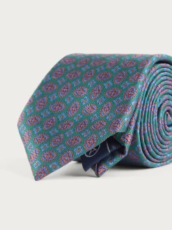 Alvaro Moreno Corbatas|Corbatas|CORBATA JACQUARD MF Verde