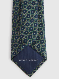 Alvaro Moreno Corbatas|Corbatas|CORBATA JACQUARD MF Verde