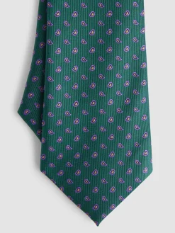 Alvaro Moreno Corbatas|Corbatas|CORBATA JACQUARD MF Verde