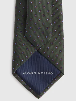 Alvaro Moreno Corbatas|Corbatas|CORBATA JACQUARD MF VERDE