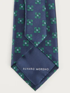 Alvaro Moreno Corbatas|Corbatas|CORBATA JACQUARD MF Verde
