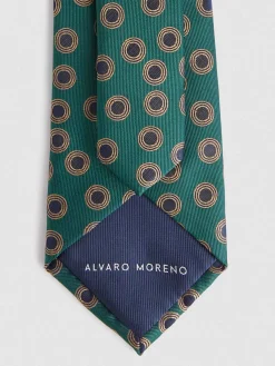 Alvaro Moreno Corbatas|Corbatas|CORBATA JACQUARD MF Verde