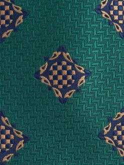 Alvaro Moreno Corbatas|Corbatas|CORBATA JACQUARD MF Verde
