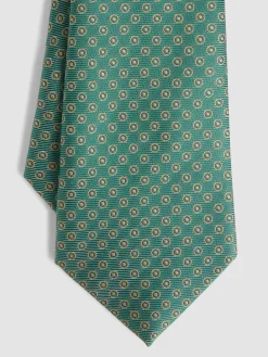 Alvaro Moreno Corbatas|Corbatas|CORBATA JACQUARD MF Verde