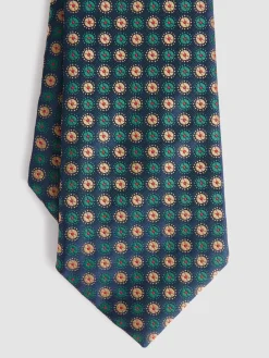Alvaro Moreno Corbatas|Corbatas|CORBATA JACQUARD MF Verde