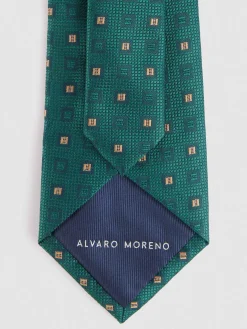 Alvaro Moreno Corbatas|Corbatas|CORBATA JACQUARD MF Verde