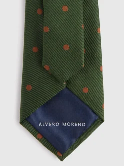 Alvaro Moreno Corbatas|Corbatas|CORBATA JACQUARD MF Verde