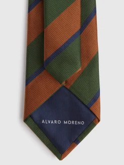 Alvaro Moreno Corbatas|Corbatas|CORBATA JACQUARD MF Verde