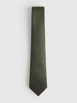 Alvaro Moreno Corbatas|Corbatas|CORBATA JACQUARD MF Verde