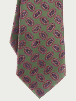 Alvaro Moreno Corbatas|Corbatas|CORBATA JACQUARD MF Verde