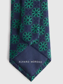 Alvaro Moreno Corbatas|Corbatas|CORBATA JACQUARD MF Verde