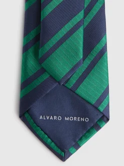 Alvaro Moreno Corbatas|Corbatas|CORBATA JACQUARD MF Verde