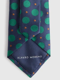 Alvaro Moreno Corbatas|Corbatas|CORBATA JACQUARD MF Verde