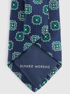 Alvaro Moreno Corbatas|Corbatas|CORBATA JACQUARD MF Verde