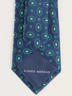 Alvaro Moreno Corbatas|Corbatas|CORBATA JACQUARD MF Verde