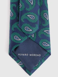 Alvaro Moreno Corbatas|Corbatas|CORBATA JACQUARD MF Verde