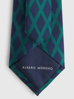 Alvaro Moreno Corbatas|Corbatas|CORBATA JACQUARD MF Verde