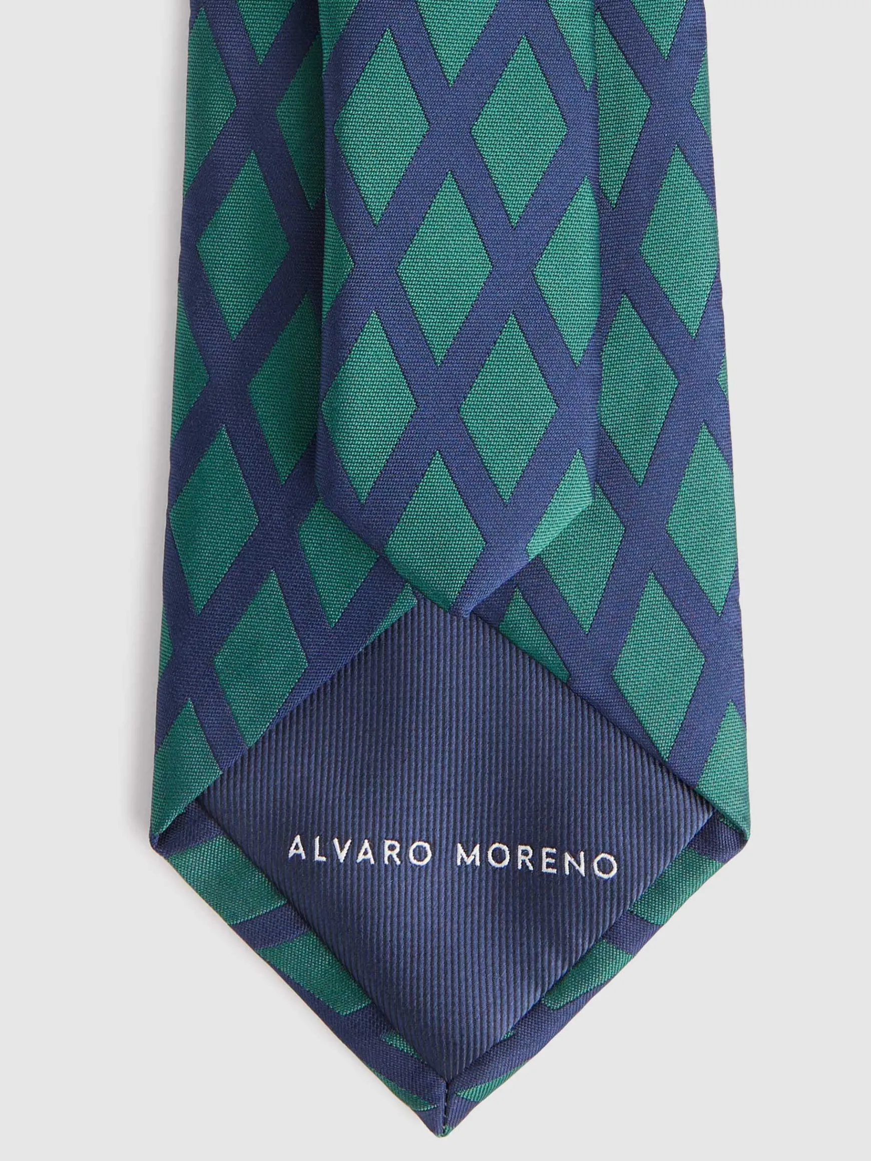 Alvaro Moreno Corbatas|Corbatas|CORBATA JACQUARD MF Verde