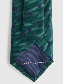 Alvaro Moreno Corbatas|Corbatas|CORBATA JACQUARD MF Verde