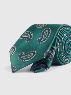 Alvaro Moreno Corbatas|Corbatas|CORBATA JACQUARD MF Verde
