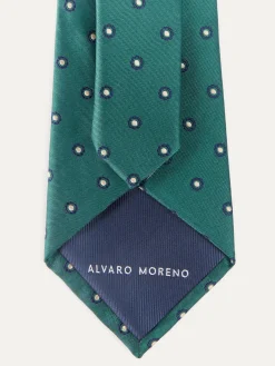 Alvaro Moreno Corbatas|Corbatas|CORBATA JACQUARD MF Verde