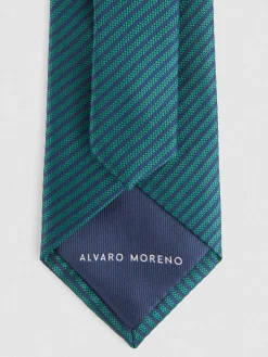 Alvaro Moreno Corbatas|Corbatas|CORBATA JACQUARD MF Verde