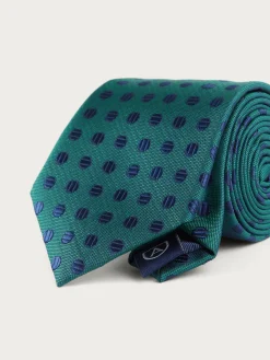 Alvaro Moreno Corbatas|Corbatas|CORBATA JACQUARD MF Verde