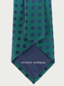 Alvaro Moreno Corbatas|Corbatas|CORBATA JACQUARD MF Verde