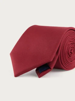 Alvaro Moreno Corbatas|Corbatas|CORBATA LISA MATE Rojo