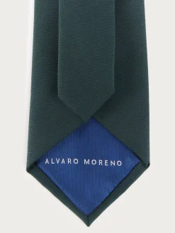 Alvaro Moreno Corbatas|Corbatas|CORBATA LISA MATE Verde
