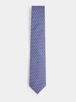 Alvaro Moreno Corbatas|Corbatas|CORBATA PRINTED Azul
