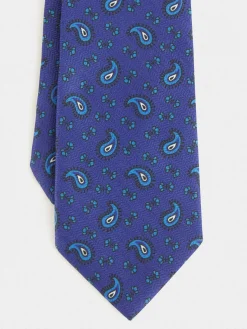 Alvaro Moreno Corbatas|Corbatas|CORBATA PRINTED Azul