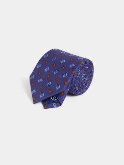 Alvaro Moreno Corbatas|Corbatas|CORBATA PRINTED Azul