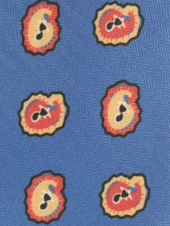 Alvaro Moreno Corbatas|Corbatas|CORBATA PRINTED Azul
