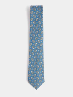 Alvaro Moreno Corbatas|Corbatas|CORBATA PRINTED Azul
