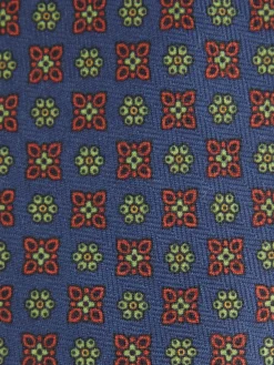 Alvaro Moreno Corbatas|Corbatas|CORBATA PRINTED Azul