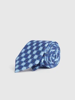 Alvaro Moreno Corbatas|Corbatas|CORBATA PRINTED Azul