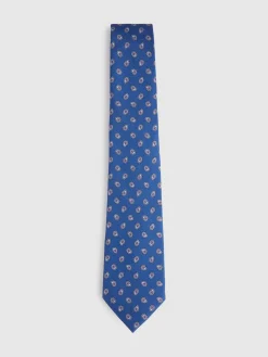 Alvaro Moreno Corbatas|Corbatas|CORBATA PRINTED Azul