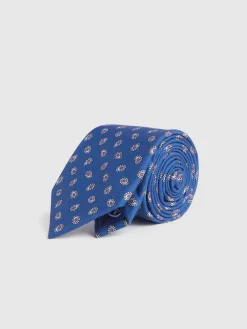 Alvaro Moreno Corbatas|Corbatas|CORBATA PRINTED Azul