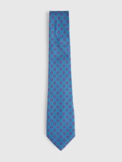 Alvaro Moreno Corbatas|Corbatas|CORBATA PRINTED Azul