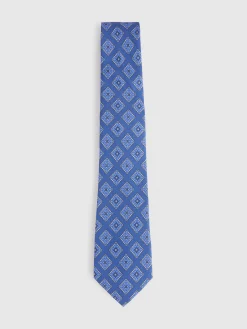 Alvaro Moreno Corbatas|Corbatas|CORBATA PRINTED Azul