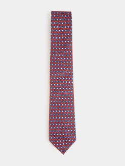Alvaro Moreno Corbatas|Corbatas|CORBATA PRINTED Rojo