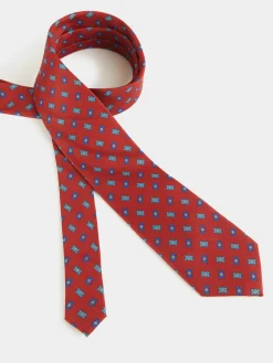 Alvaro Moreno Corbatas|Corbatas|CORBATA PRINTED Rojo