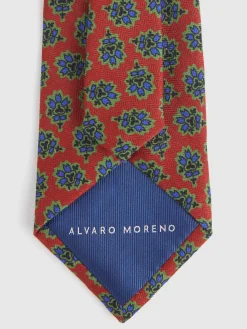 Alvaro Moreno Corbatas|Corbatas|CORBATA PRINTED Rojo