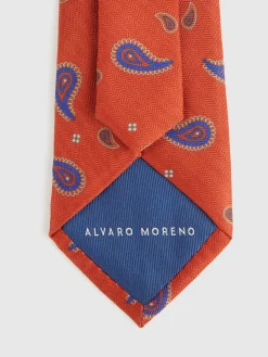 Alvaro Moreno Corbatas|Corbatas|CORBATA PRINTED Rojo